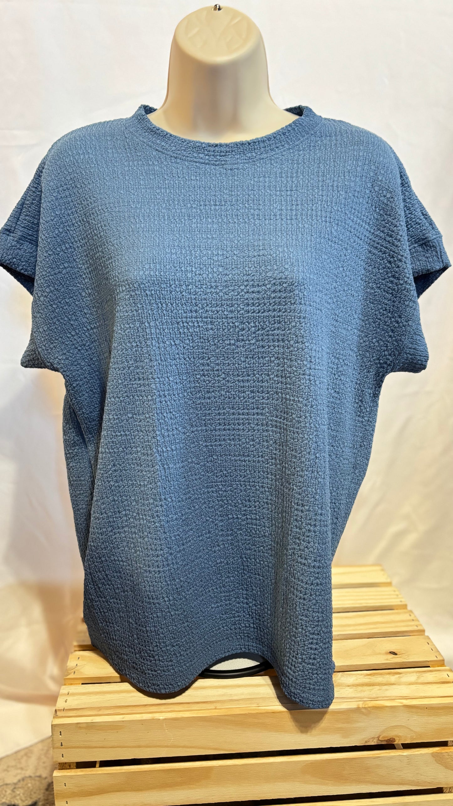 Blue Lightweight Top