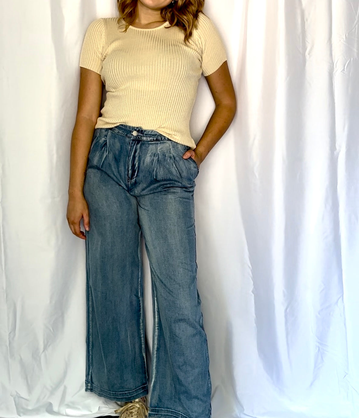 Hazy Days High Waisted Pants