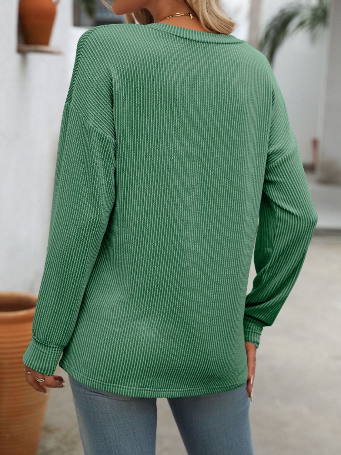 Lucky Me Green Top
